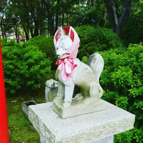 稲荷神社の狛犬