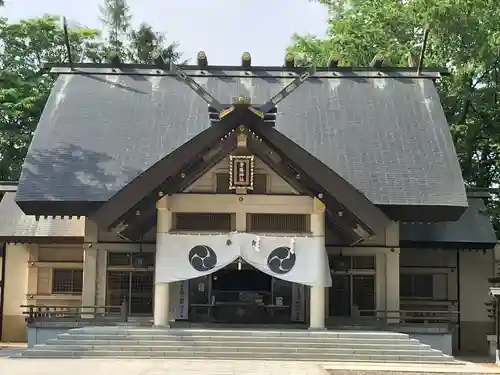 帯廣神社の本殿