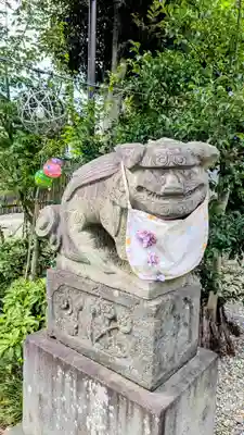 菊田神社の狛犬