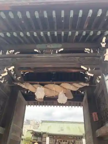 大阪天満宮の山門・神門