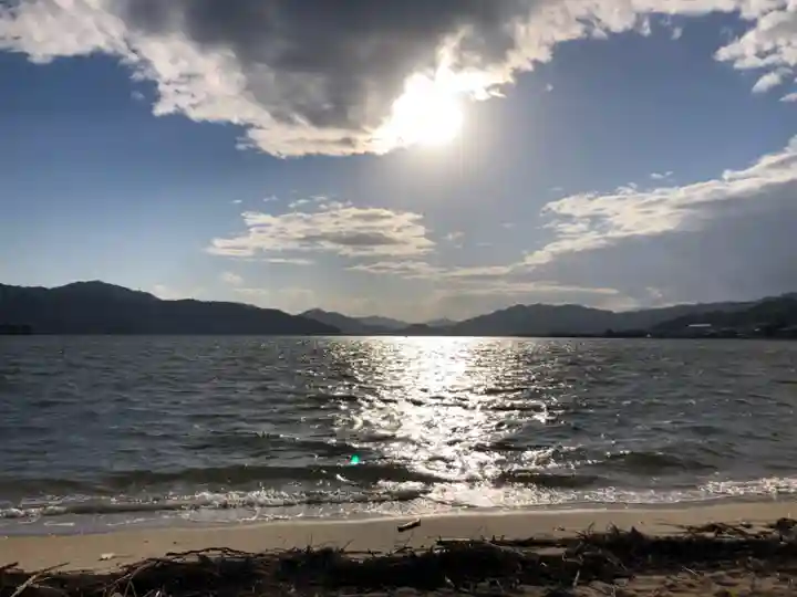 天橋立神社の景色