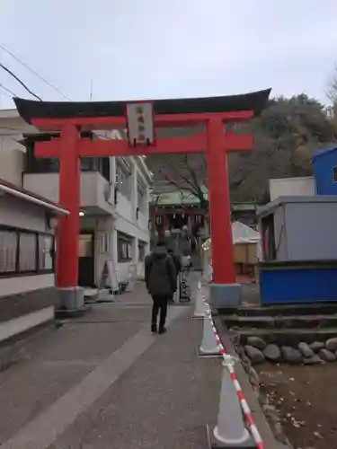 元町厳島神社の鳥居