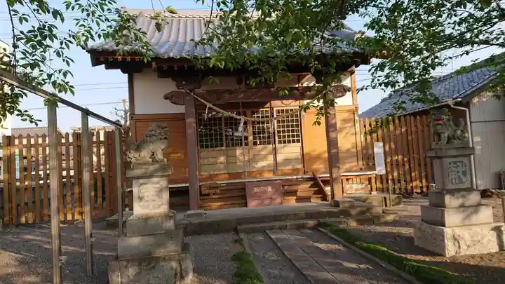 萩の原神社の本殿・本堂