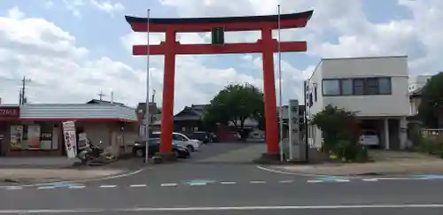 雷電神社の鳥居