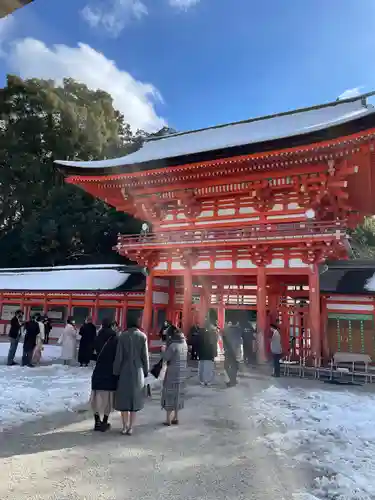 賀茂御祖神社（下鴨神社）の山門・神門