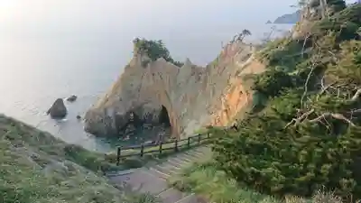 黄金神社の景色