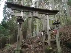 三峯神社奥宮の鳥居