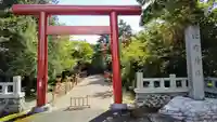 比布神社の鳥居