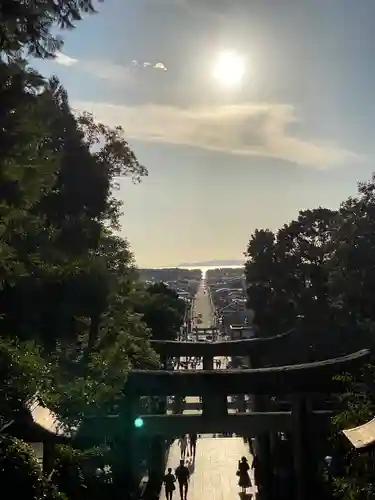 宮地嶽神社の景色