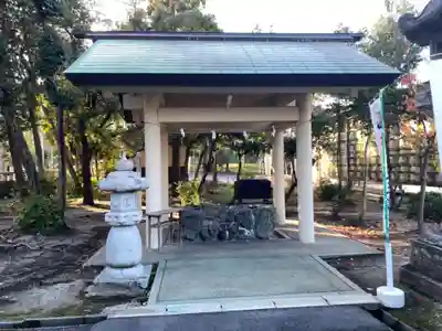 三重縣護國神社の手水舎
