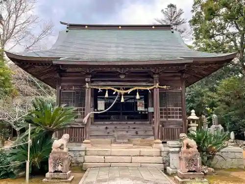 杜屋神社の本殿