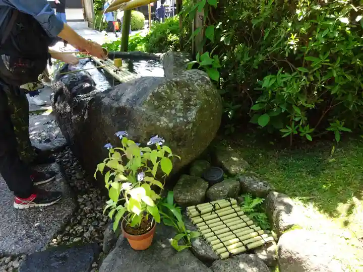 長谷寺の手水舎