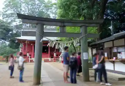 三芳野神社の鳥居
