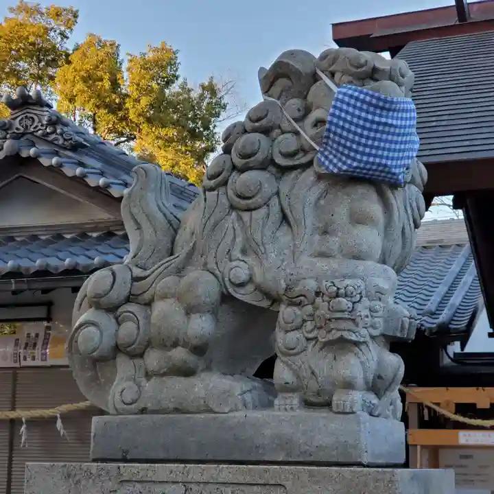 小垣江神明神社の狛犬