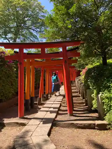 根津神社の鳥居