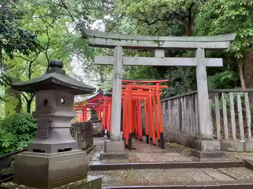 根津神社の鳥居