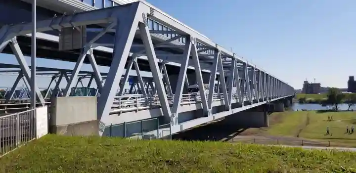 小向三輪神社の周辺