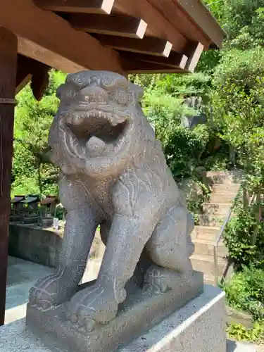 妙力神社の狛犬