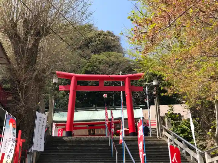 徳島眉山天神社の鳥居