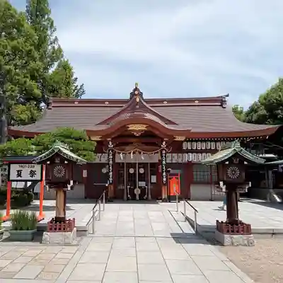 阿部野神社の本殿・本堂