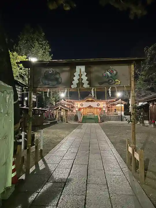 茨木神社の本殿・本堂