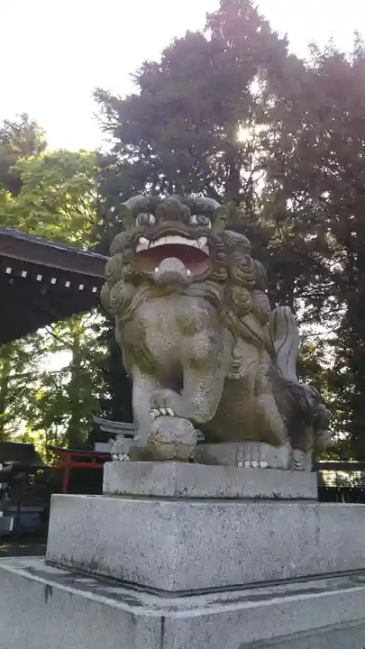 神峰神社の狛犬