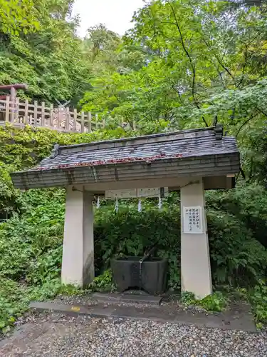 戸隠神社奥社の手水