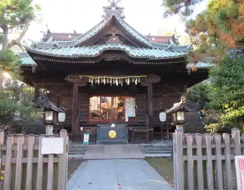 荏原神社の本殿・本堂