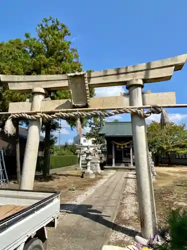 黒龍神社の鳥居