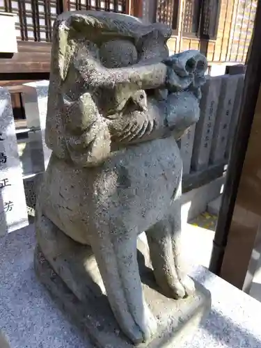 木田神社の狛犬