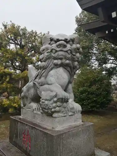 木幡神社の狛犬