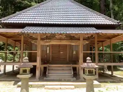 猿投神社山中観音堂の本殿・本堂