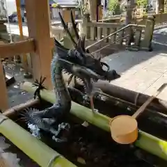 五所神社の手水