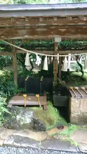 粟鹿神社の手水舎
