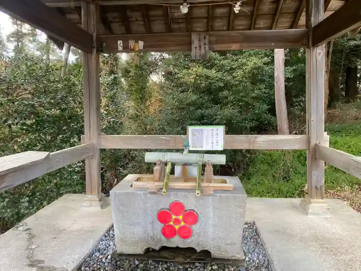 矢奈比賣神社(見付天神)の手水舎