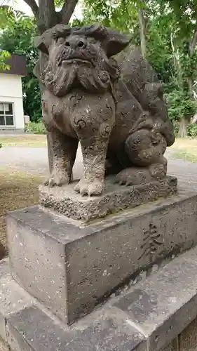 花畔神社の狛犬