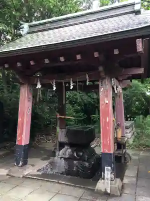 芝東照宮の手水舎