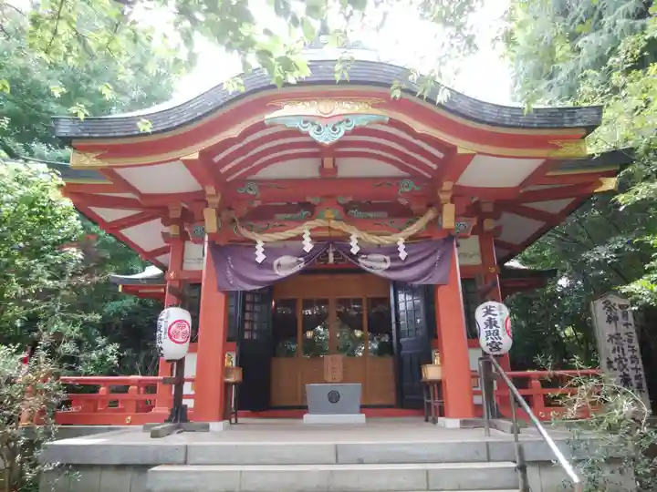 芝東照宮の本殿・本堂