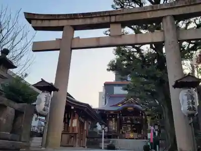 大鳥神社の鳥居