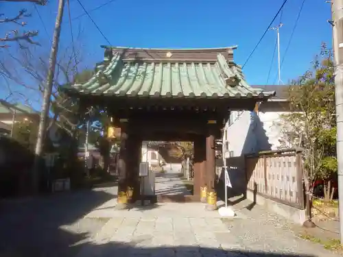 妙隆寺の山門・神門