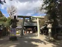 水戸八幡宮の鳥居