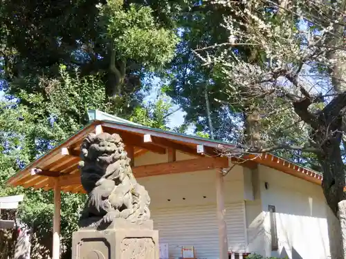 代々木八幡宮の狛犬