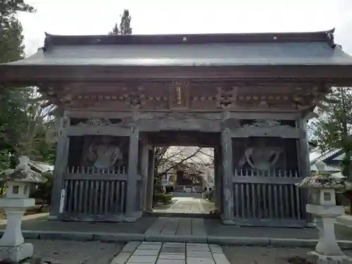 常堅寺の山門・神門