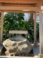 井河麻神社の手水舎