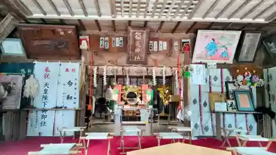 磯部稲村神社の本殿・本堂