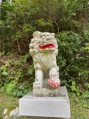 倭文神社の狛犬