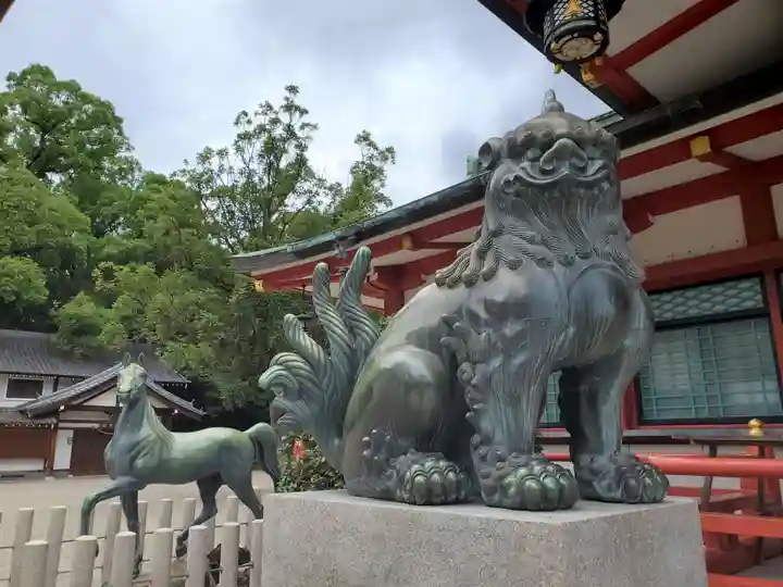 西宮神社の狛犬