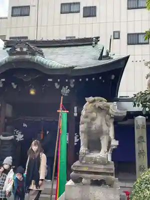 元祇園梛神社・隼神社の狛犬