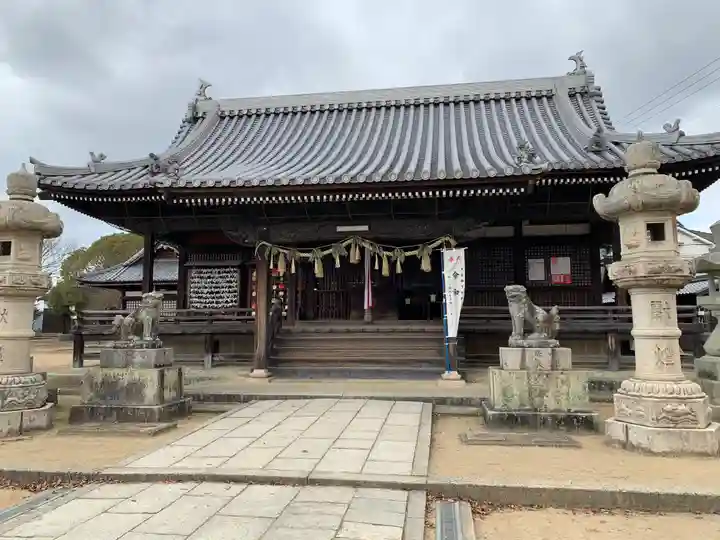 佐保神社の本殿・本堂