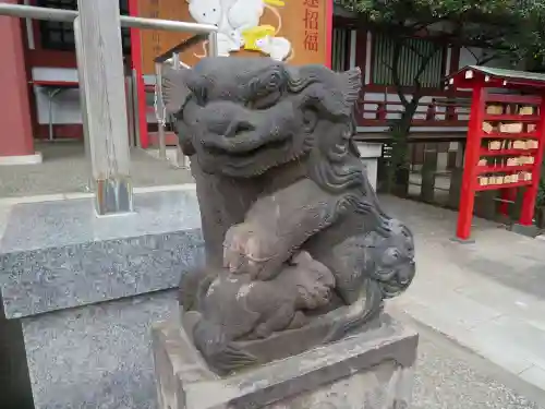 瀬田玉川神社の狛犬